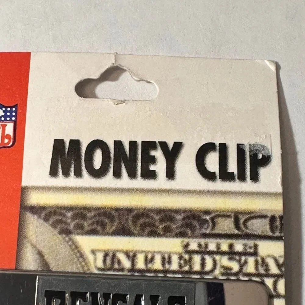 Cincinnati Bengals Pewter 3D Siskiyou Money Clip